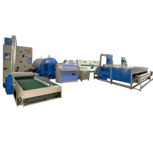 high speed nonwoven polyester staple fiber wadding production line
